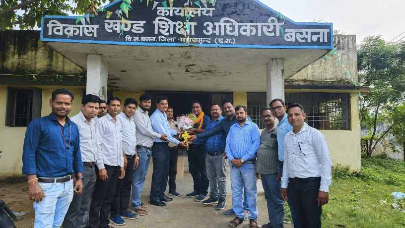 श्री बद्री विशाल जोल्हे बने बसना के नए विकासखंड शिक्षा अधिकारी Badri vishal jolhe BEO