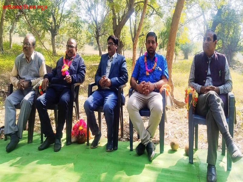 संकुल केंद्र बलौदा में नवपदस्थ अधिकारियों के सम्मान में भव्य समारोह Baloda school image 1