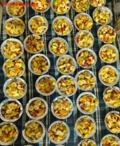 फ्रूट चाट Basna school image 13