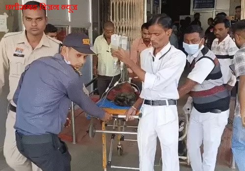 टोकन के लिए परेशान किसान ने काट लिया अपना गला मोक्ष कुमार प्रधान ने सरकार को जिम्मेदार बताया Kisan blade murder image