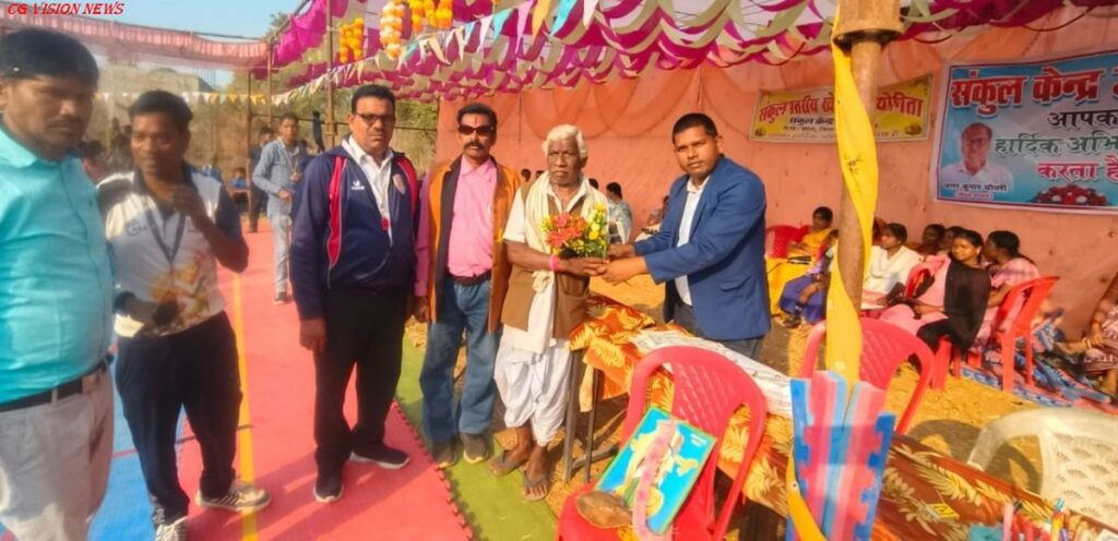 बसना: क्रीड़ा प्रतियोगिता का जमदरहा में संकुल स्तरीय शुभारंभ किया गया। क्रीड़ा jam 1