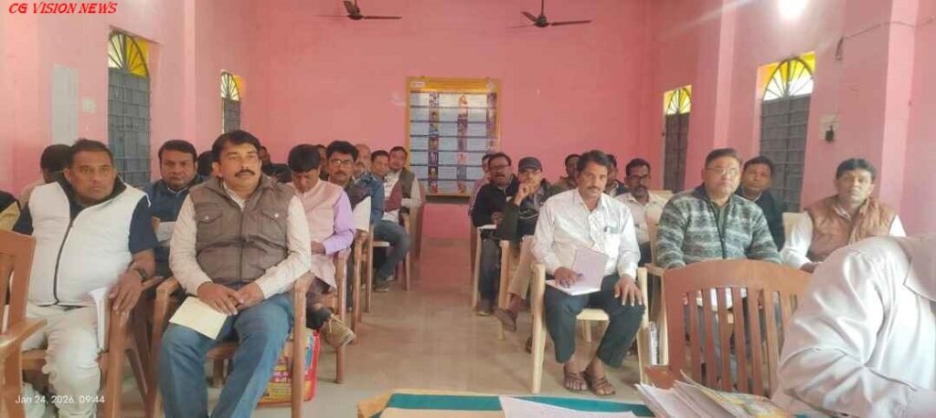 सरायपाली: BRCC कार्यालय में विभागीय समीक्षा बैठक संपन्न ,शैक्षणिक सुधार पर दिया गया जोर। BRCC spl brcc 1