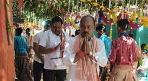 तीन गांवों में गूंजा हरि नाम