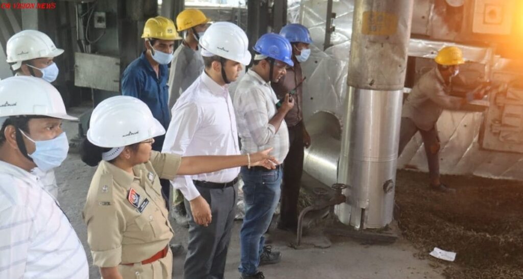 महासमुंद: बालाजी प्लांट में 996 किलो गांजे का नष्टीकरण, 5 करोड़ से अधिक की थी कीमत बालाजी plant ganaja dispose