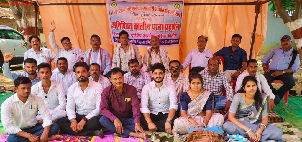 तेंदूपत्ता प्रबंधकों की हड़ताल जारी