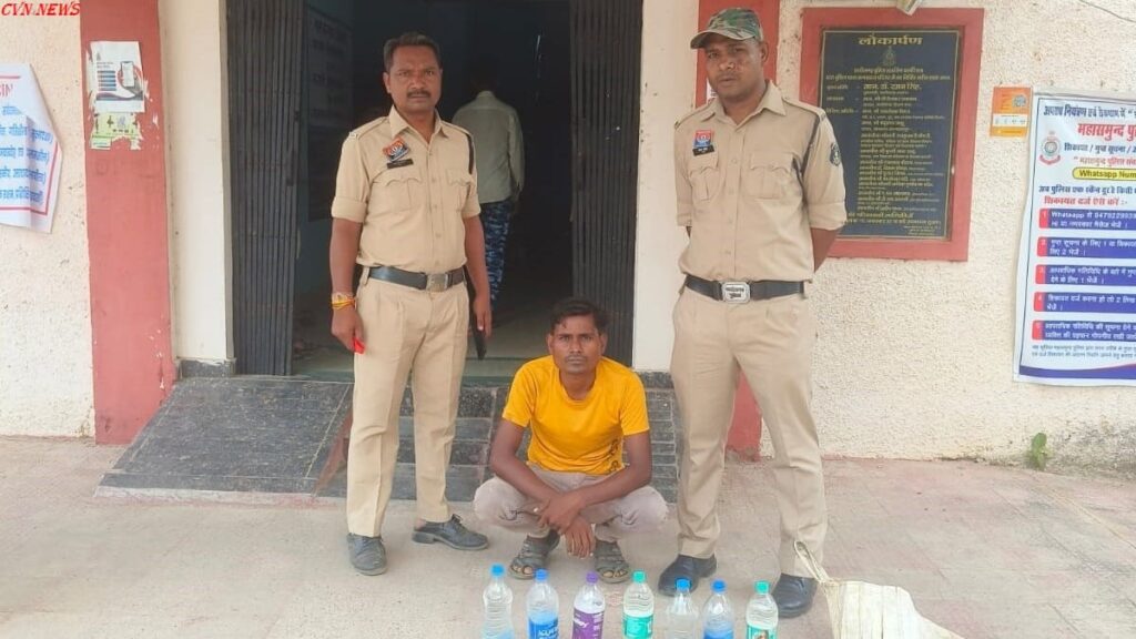 महुआ शराब जब्त