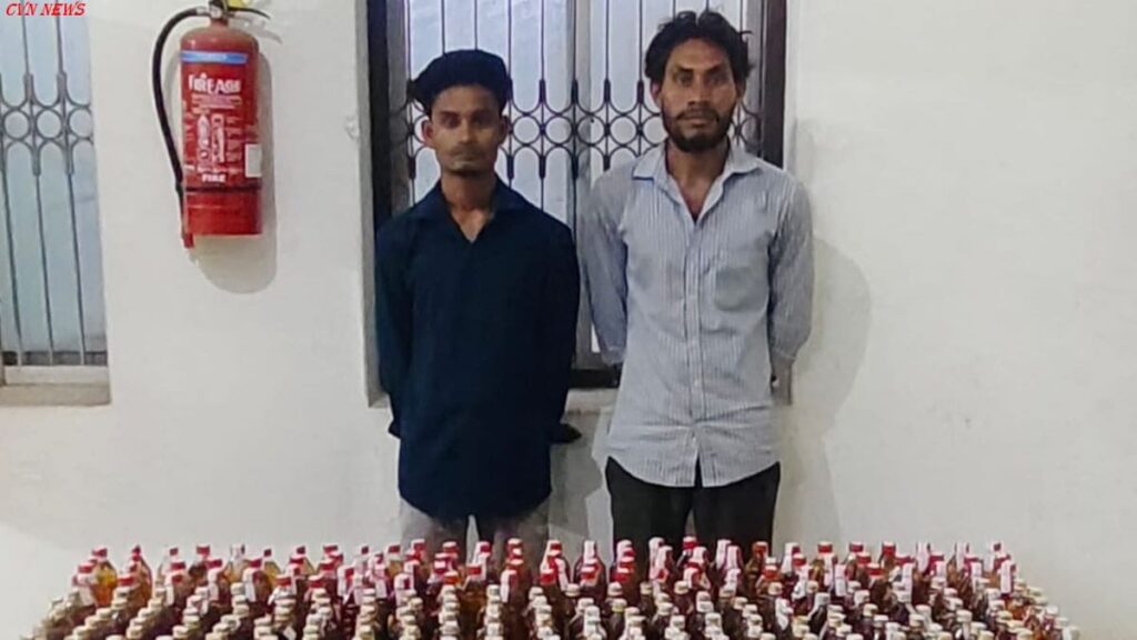 पुलिस ने की कार्रवाई