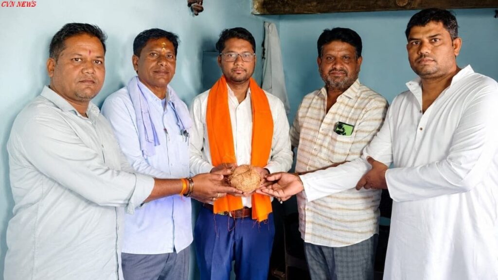 BJP ने किया सम्मान