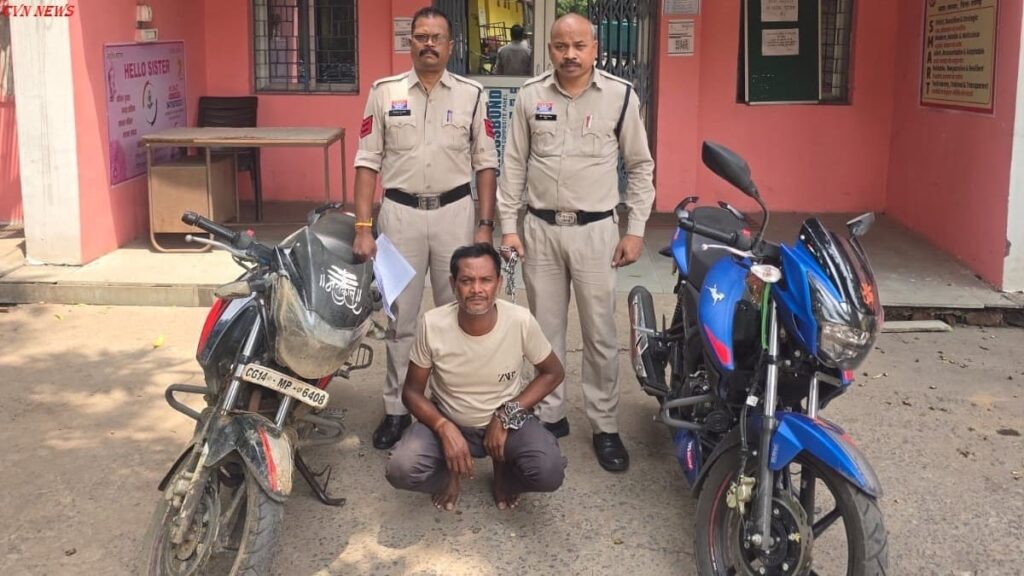 चोरी आरोपी गिरफ्तार