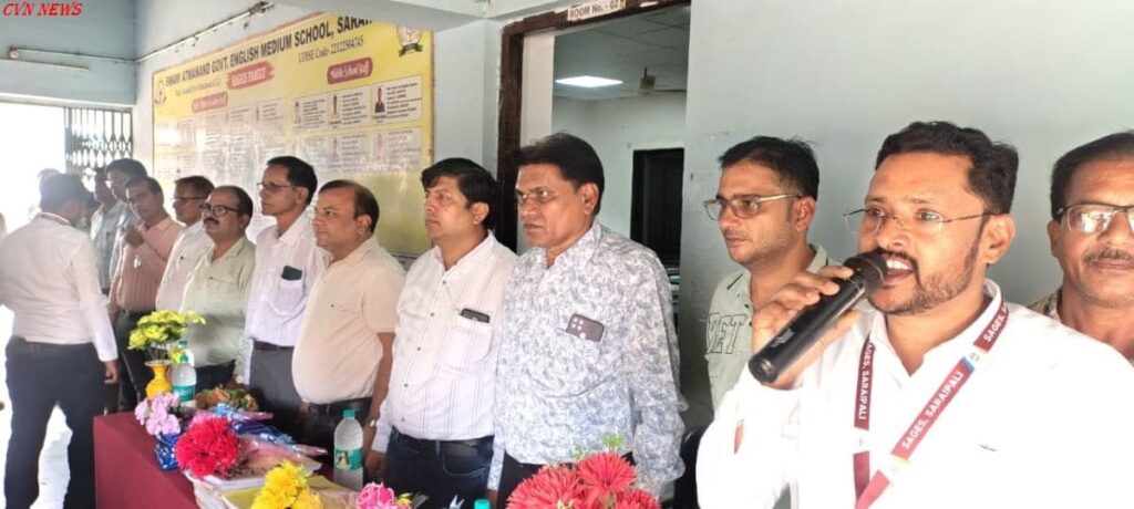 सरायपाली: शाला प्रवेशोत्सव के साथ सरायपाली में नए शिक्षा सत्र का हुआ भव्य शुभारंभ। सरायपाली शाला प्रवेशोत्सव