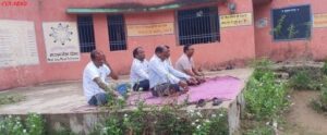 सराईपाली स्कूल में योगाभ्यास