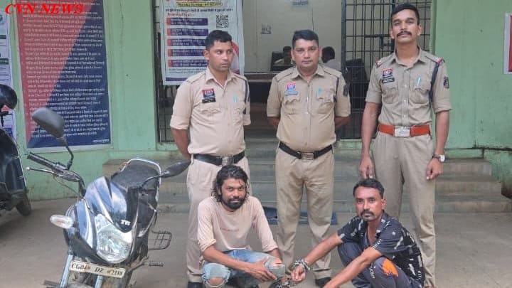 महासमुंद: गांजा तस्करी का भंडाफोड़, 3.160 किलो गांजा के साथ दो आरोपी गिरफ्तार। गांजा जब्त